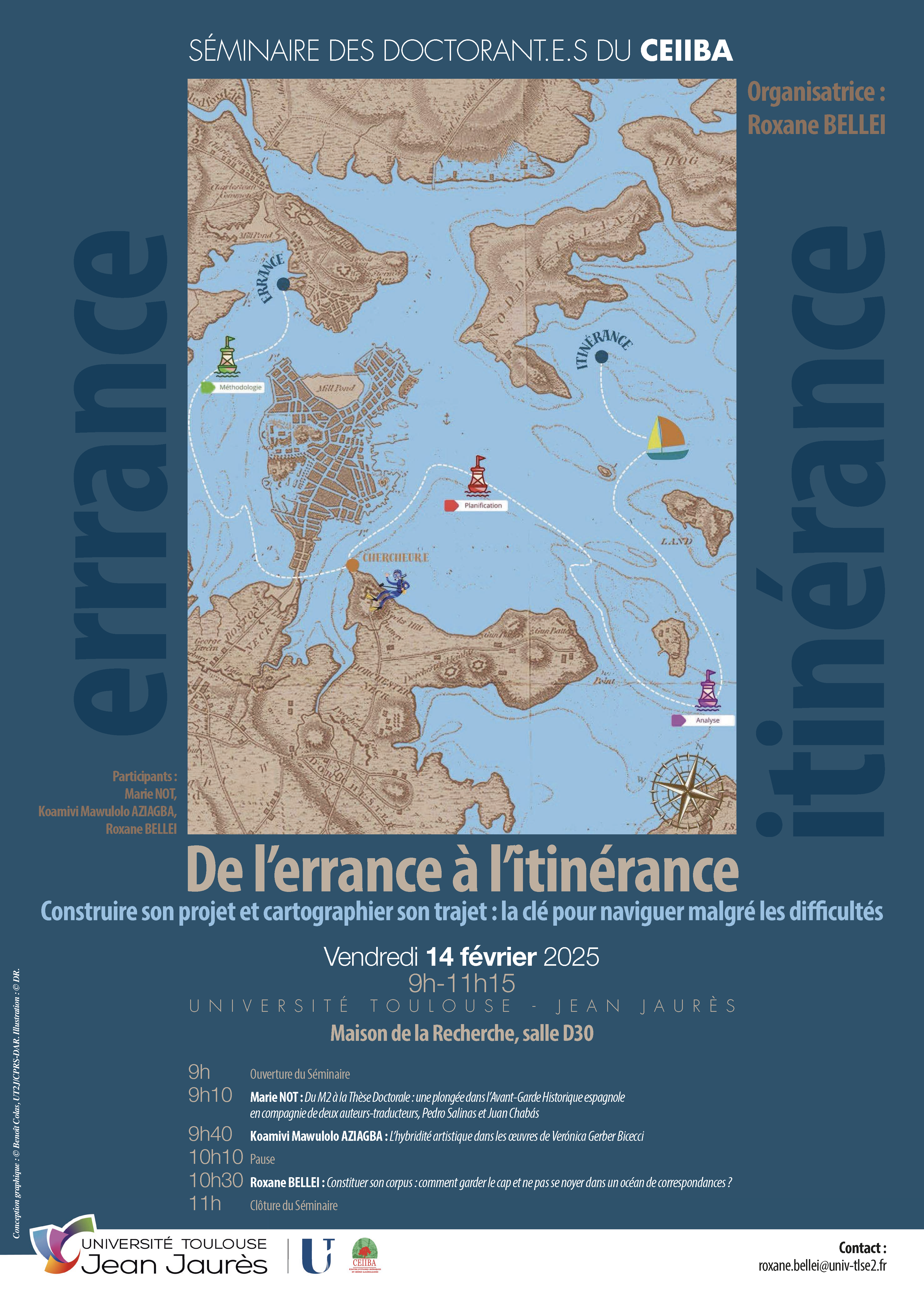 Affiche séminaire méthodologique R. Bellei 14.02.25
