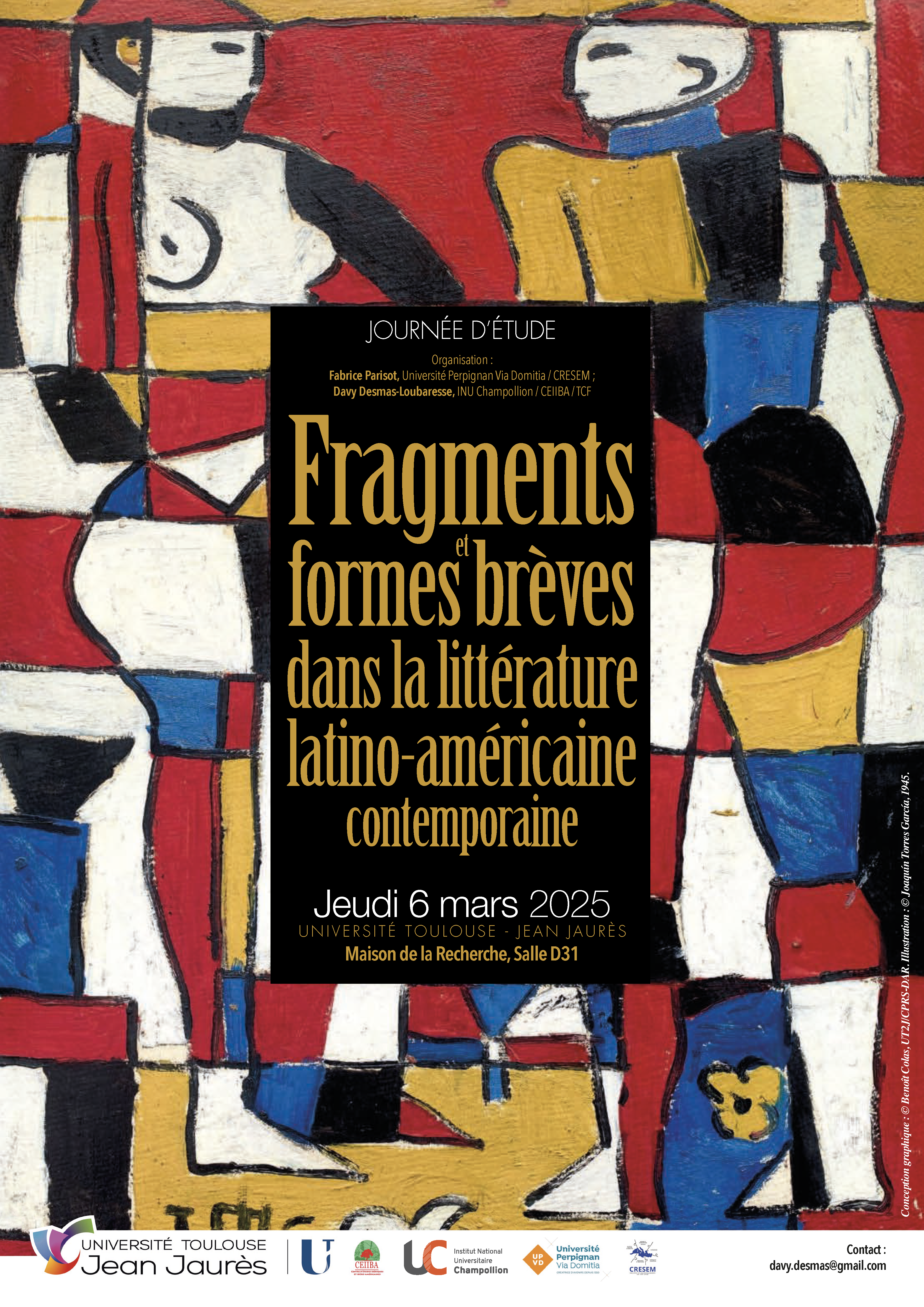 Affiche JE Desmas Paris 060325